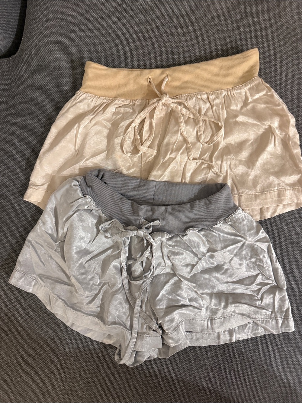 PJ Harlow Satin Pajamas Lounge Shorts